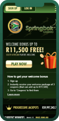 Springbok Casino Mobile